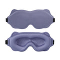3D Contour Sleep Mask – Total Blackout Eye Mask with Adjustable Strap