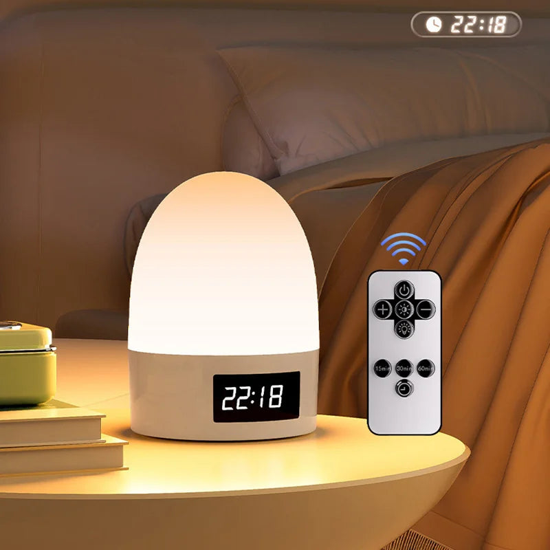 DreamGlow™ Rechargeable Touch Night Light – 3 Colour Modes