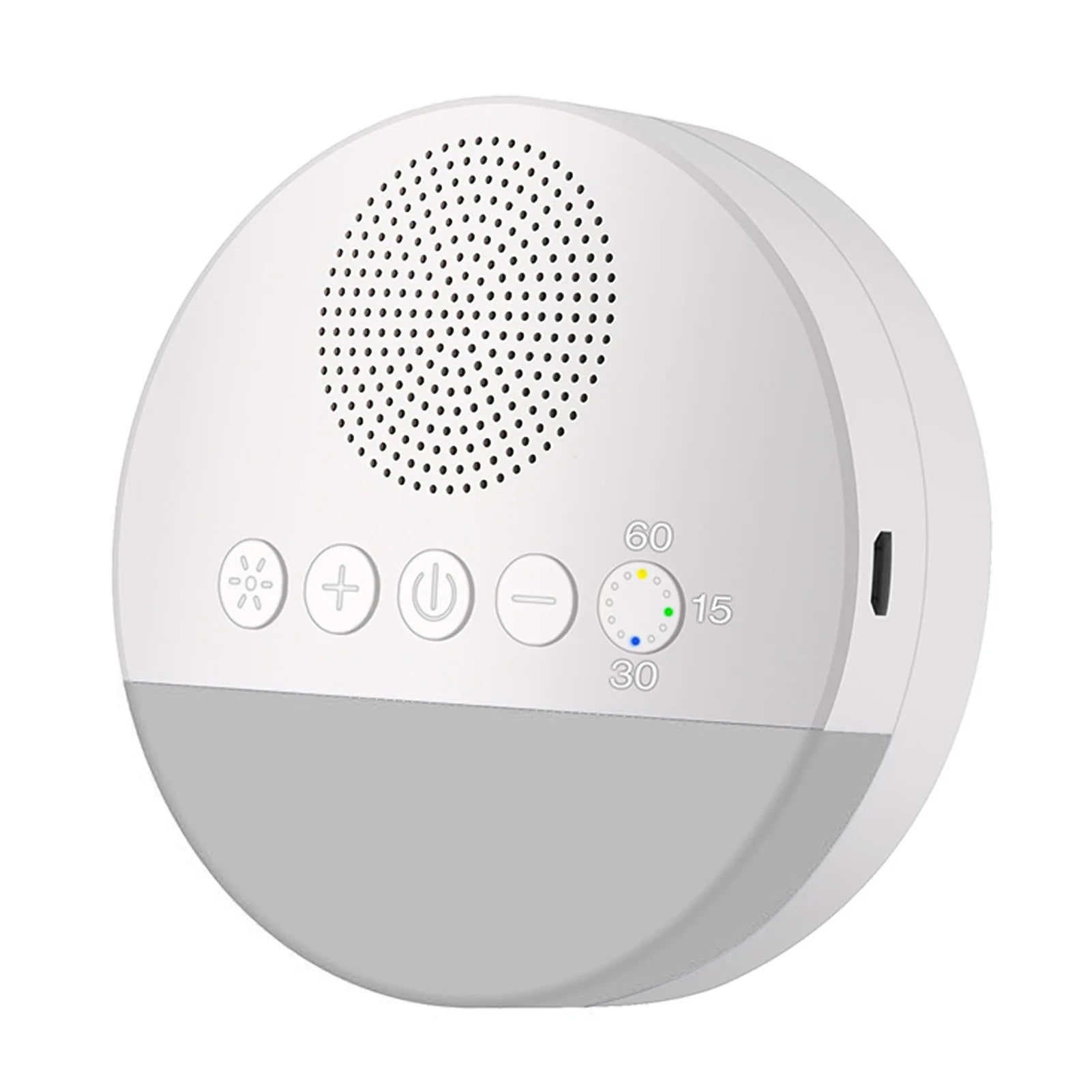 Baby White Noise Machine with Night Light – USB Rechargeable Sleep Sound Machine