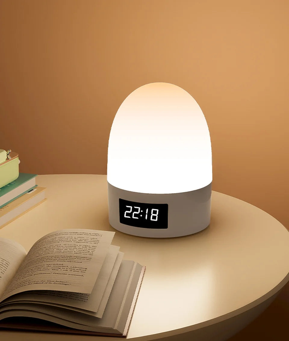 DreamGlow™ Rechargeable Touch Night Light – 3 Colour Modes